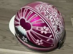 蝶々 ハート 富士日章 コルク半 ヘルメットのサムネイル