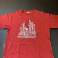 Adoon plain Tシャツ レッド ドローコード付きのサムネイル