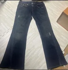 00s USA製 TRUE RELIGION フレア ブラックデニム y2k 25_j51bF1N.jpg