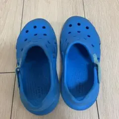 クロックス　サンダル　ブルー　サイズ10(17.5㎝)