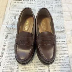 ローファー フォーマルシューズ キッズ 茶色 19.0