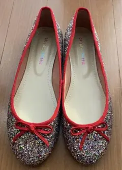 Oriental TRaffic グリッター フラットシューズ 38