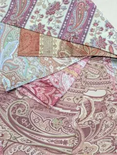 A1204　プリント柄 100cm×50cm　コットン100%　5枚組