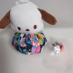 サンリオキャラクターズお手玉めじるしアクセサリーポチャッコお手玉マスコット