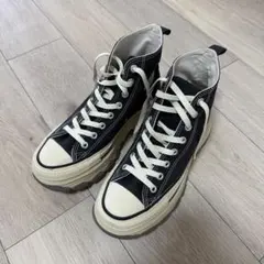 コンバース　トレックウェーブ　厚底スニーカー　ブラック 26cm