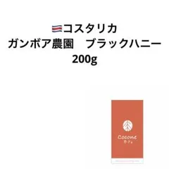 コスタリカ　ガンボア農園　200g
