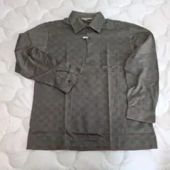 長袖ポロシャツ l