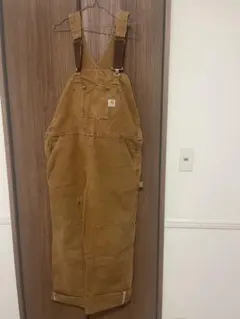 Carhartt ダック地 オーバーオール ブラウンのサムネイル