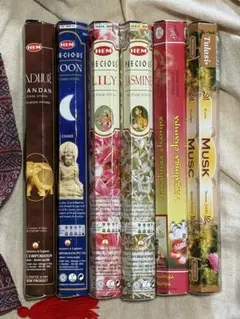 ☆お香セット☆ジャスミン・ムーン・マドゥールチャンダン他