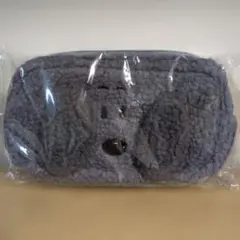 スヌーピー PEANUTS もこもこスクエアポーチ