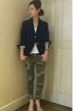 L'Appartment★アパルトモン★迷彩ストレッチスキニーパンツ