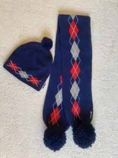 VAN マフラー&ニット帽（ジュニアサイズ）