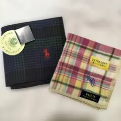 ☆*☆様 POLO RALPH LAUREN チェック柄ハンカチ　2枚セット