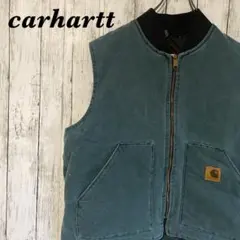 00’s　carhartt ダックベスト　メキシコ製　グリーン 2026年最新】Carhartt カラー：グリーン系 メンズ ベストの人気