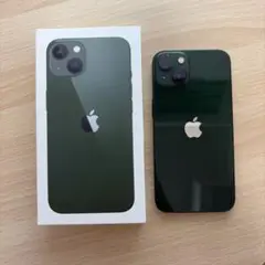Apple iPhone 13 ミッドナイトグリーン 本体