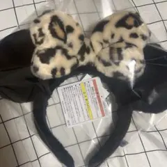 ディズニー ミニー カチューシャ ヒョウ柄のサムネイル