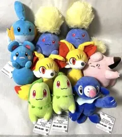 ポケモン ポケットモンスター ぬいぐるみ まとめ売り 10点セット ④