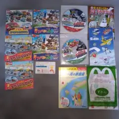 マクドナルド　ハッピーセット 『トミカスペシャルDVD』他7枚・ずかん4冊セット