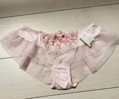 【新品】Wacoal amphi Mサイズ ピンクフリルショーツ