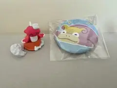 ポケモン シャリタツ ガラルヤドン 2点セット ガチャガチャ 缶バッジ