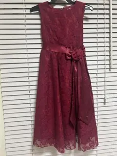 まなかなはさま専用】DRESCCO フラワーケミカルレースレッドドレス