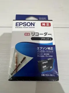 EPSON 純正インクカートリッジ リコーダー RDH-BK-L ブラックのサムネイル