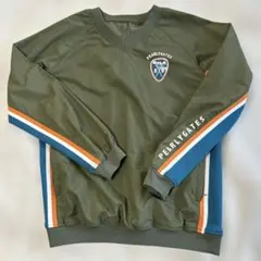 PEARLY GATES オリーブグリーン Vネック長袖ウェア