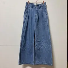 AZUL BY MOUSSY ブーツカットデニム　ライトブルー