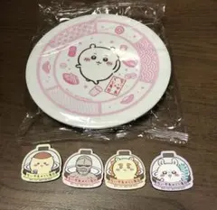 ちいかわ くら寿司　コラボ　寿司皿　マグネットおまけ付き
