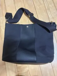 Breath TOPKAPI ランバスナイロンコンビショルダーバッグ ブラックのサムネイル