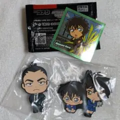 名探偵コナン 江戸川コナン・世良真純・横溝重悟 キーホルダー、シールセット