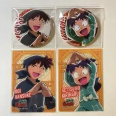 忍たま乱太郎 土井半助 きり丸 東京タワー クリアカード 缶バッジ