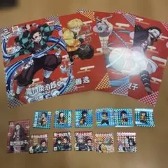 鬼滅の刃　クリアファイル　キャラクターシール