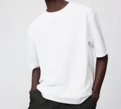 エアリズムコットンオーバーサイズTシャツ/5分袖　Mサイズ