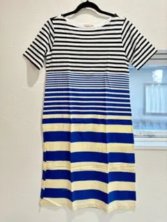 MARNIマルニ変形プリントワンピース40サイズ MARNI（マルニ）ワンピース 紺 サイズ:38(S位) レディース