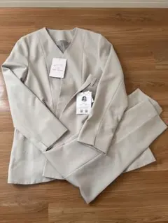 【新品未使用】しまむら coco セットアップ LL グレージュ