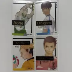 五色工 ハイキュー ファンパーク 箔押しクリアカード - メルカリ