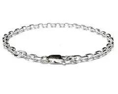 Sterling Silver Oval Link Chain Braceletのサムネイル
