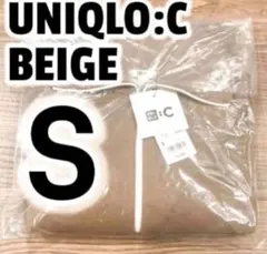 新品 UNIQLOC ユニクロC ミラノリブフルジップカーディガン ベージュ S