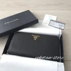 未使用【プラタ】サフィアーノ　ラウンドファスナー　ロングウォレット　長財布のサムネイル