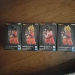 ドラゴンボール SPIRITFLICKS 01 孫悟空 フィギュア 全4種セット