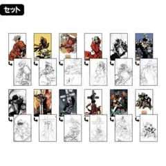 トライガン トレーディング両面PETカード vol.2 セット カフェ 全12種