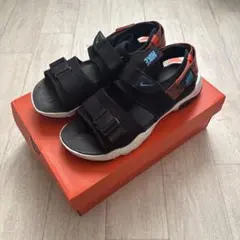 Nike スポーツサンダル ブラック/オレンジ