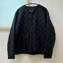 Eddie Bauer LEGEND ダイヤモンドキルティングライナー　黒 L