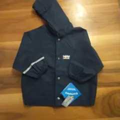 rukka ネイビー フード付きレインコート サイズ 92
