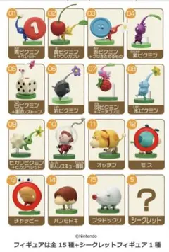 ピクミン フィギュアセット 全15種 + シークレット