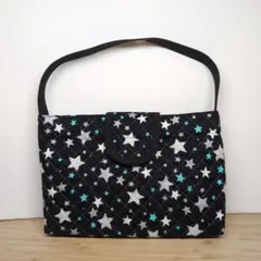 横型上履き入れ　星柄のサムネイル