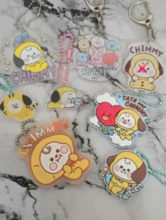 BT21 キーホルダー 7個セット まとめ売り