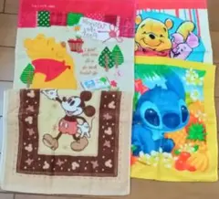 ディズニーハンドタオル3枚タオル1枚 4枚セット　第一生命　【新品未使用】