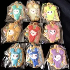 TWICE LOVELY クッキー チャーム　コンプ　コンプリート　9点セット